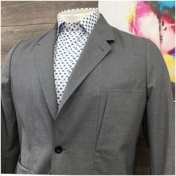 PAUL SMITH RED EAR Mens Blazer Sport Coat Casual Jacket Size XL ( 42R) Wool Suit - Picture 2 of 12